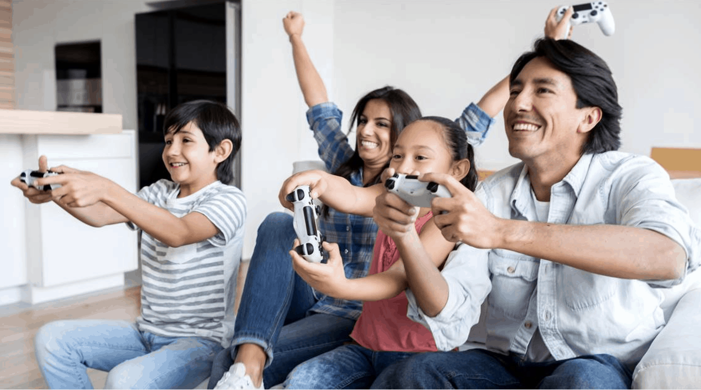 Lessons Learned Through Family Gaming: A Year-end Report